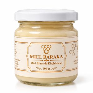 Miel blanc de Sainfoin du Kirghizistan - 200gr